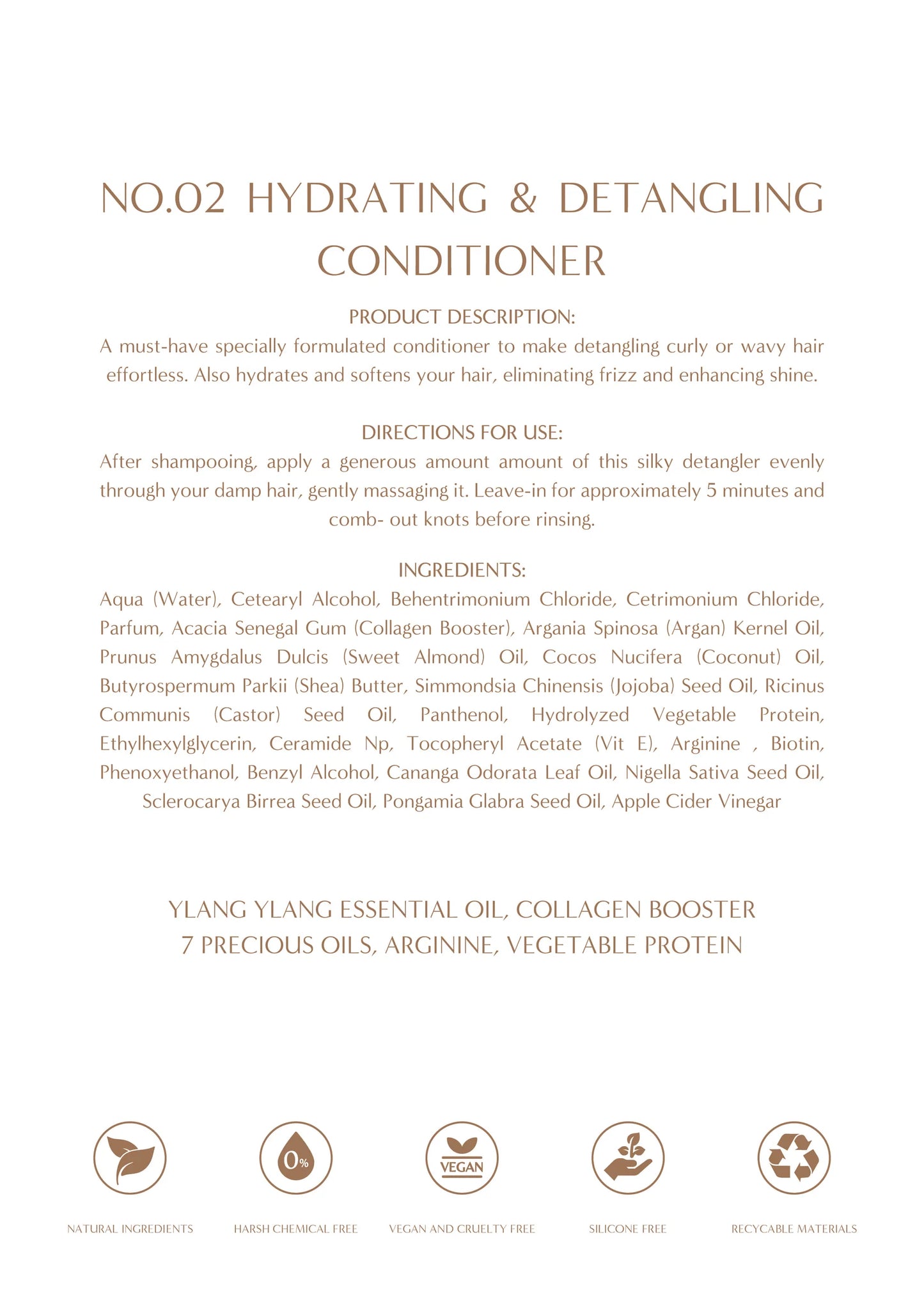 HYDRATING DETANGLING CONDITIONER