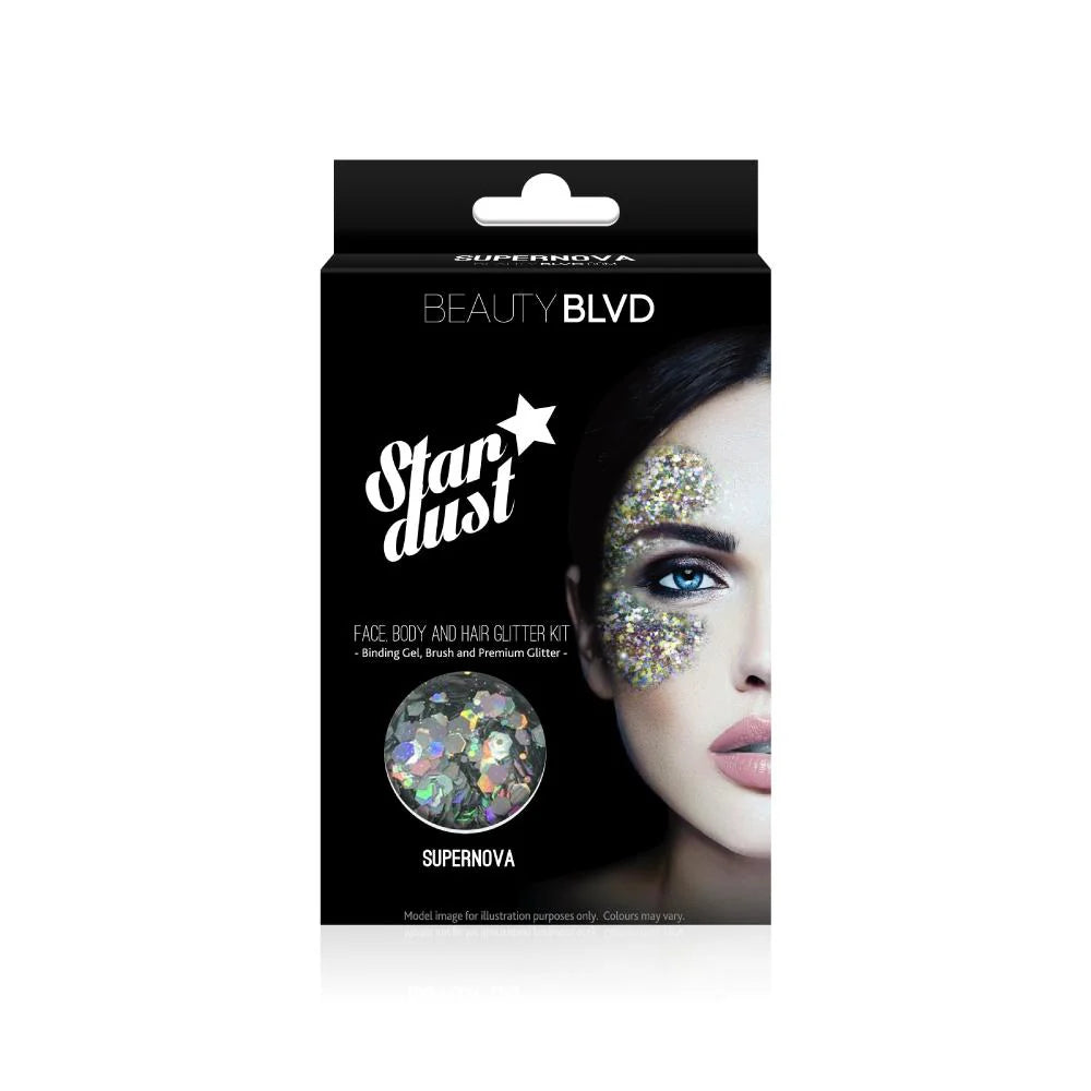 BEAUTYBLVD - Star Dust Face and Body glitter kit
